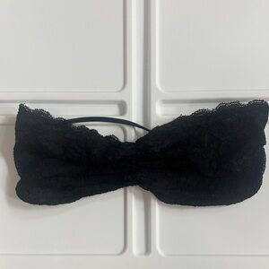 Free People Black Lace Bandeau